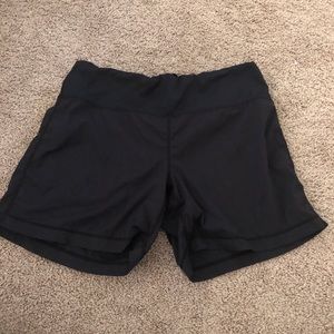 Black lululemon shorts
